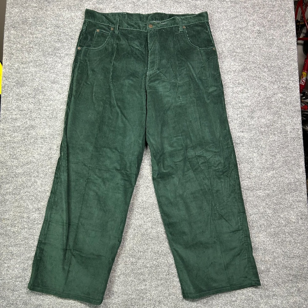 Vintage Solo Semore Active Wears Corduroy Pants Men's Green USA Made 42 - NWT